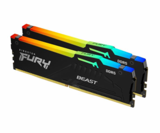 Kingston FURY Beast/DDR5/64GB/5200MHz/CL40/2x32GB/RGB