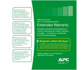 3 Year Warranty Extension, WBEXTWAR3YR-SP-01A