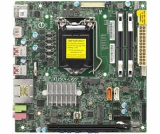 SUPERMICRO MB LGA1200 (Core, Xeon), W480E,2xDDR4 SO-DIMM,...