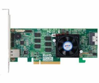 ARECA Tri-mode RAID card 8-port int. (SFF-8654) 8GB DDR4,...