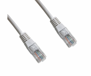 DATACOM Patch cord UTP CAT6 0,5m bílý