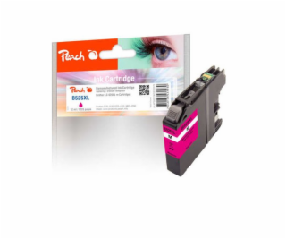 PEACH kompatibilní cartridge Brother LC-525XL, Magenta, 1...