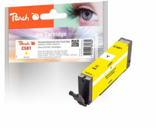 PEACH kompatibilní cartridge Canon CLI-518, yellow, 5,6 ml