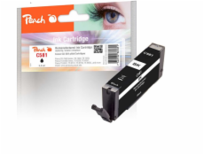 PEACH kompatibilní cartridge Canon CLI-581, black, 5,6ml