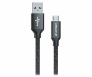 Colorway Datový Kabel Usb / Micro Usb/ 1m/ 2.1A/ Černý