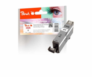 PEACH kompatibilní cartridge Canon CLI-526GY, Grey, 9 ml