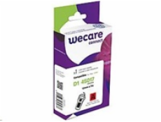 WECARE ARMOR páska kompatibilní s DYMO S0720570,Black/Red,12MM*7M