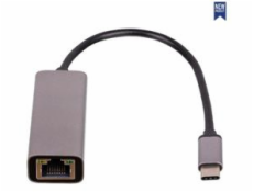 AKYGA Adapter with cable AK-AD-65 Network Card USB Type C m RJ45 f 10/100/1000 ver. 3.0 15cm