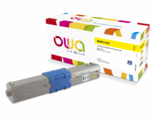 OWA Armor toner kompatibilní s OKI 46471101, 7000st, žlutá/yellow