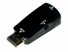 XtendLan Adaptér HDMI (M) na  VGA (F), do 1080p