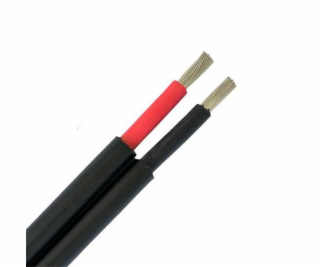 Kabel MHPower PV1-F pro soláry, měděný 2x 6mm2, 1kV, čern...