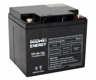 Goowei Energy OTL45-12 45Ah 12V Pb záložný akumulátor VRL...