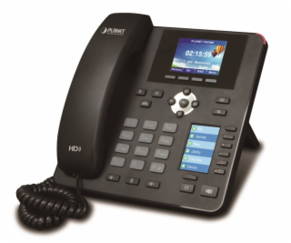 Planet VIP-2140PT VoIP telefon, G.722 HD, LCD+DSS displej...