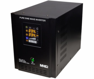 MHPower záložní zdroj MPU-1200-12, UPS, 1200W, čistý sinu...