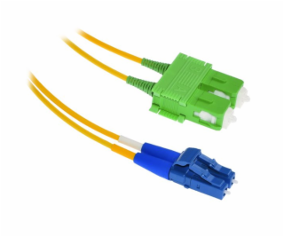 XtendLan FO patch LC-SC/APC 1m 9/125, duplex,LS0H, ultraf...