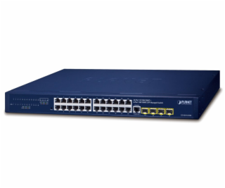 PLANET GS-4210-24T4S switch L2/L4, 24x1Gb, 4xSFP, Web/SNM...