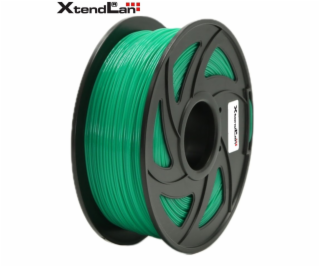 XtendLAN PETG filament 1,75mm průhledný zelený 1kg