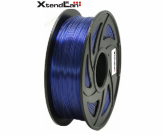 XtendLAN PETG filament 1,75mm průhledný modrý 1kg