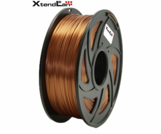 XtendLAN PLA filament 1,75mm cihlově hnědý 1kg