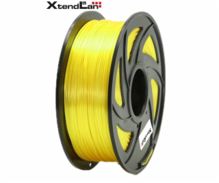 XtendLAN PLA filament 1,75mm lesklý žlutý 1kg