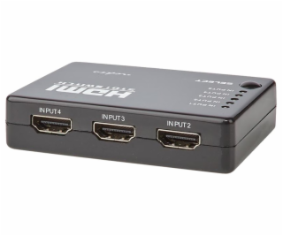 NEDIS HDMI přepínač/ 5x HDMI vstup/ 1x HDMI výstup/ 1080p...