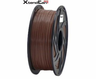 XtendLAN PLA filament 1,75mm hnědý 1kg