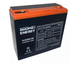 GOOWEI ENERGY Pb trakční záložní akumulátor VRLA GEL 12V/...