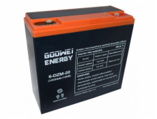 GOOWEI ENERGY Pb trakční záložní akumulátor VRLA GEL 12V/24Ah (6-DZM-20)