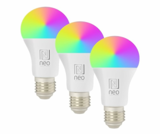 IMMAX NEO SMART sada 3x žárovka LED E27 11W RGB+CCT barev...