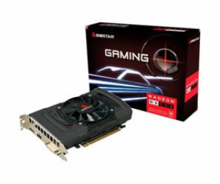 Biostar AMD Radeon RX550, 2GB, GDDR5, PCIE3 Fan HDMI DVI DP