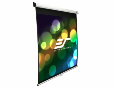 ELITE SCREENS plátno roleta 84  (213,4 cm)/ 16:9/ 104,1 x 185,4 cm/ Gain 1,1/ case bílý/ 30  drop