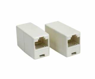 Spojka RJ45 (UTP), cat5, bílá