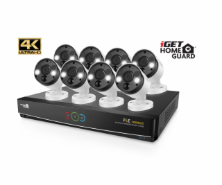 iGET HGNVK164908 - Kamerový UltraHD 4K PoE set, 16CH NVR ...