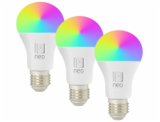 IMMAX NEO LITE SMART sada 3x žárovka LED E27 11W RGB+CCT barevná a bílá, stmívatelná, Wi-Fi, TUYA