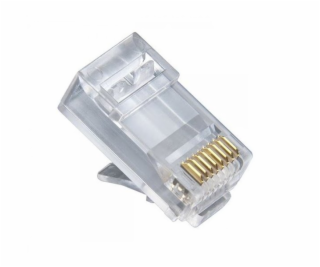 XtendLan Konektor RJ45 CAT5e drát, kulatý, 50u