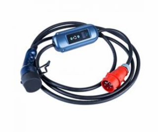 Akyga Kabel pro elektromobily CEE 5pin / Type2 LCD 16A 5m