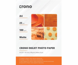 Crono PHPM4A, fotopapír matný, A4, 180g, 25ks