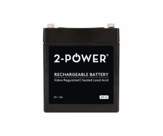 2-Power 2P5-12 12V 5Ah VRLA Bezpečnostní baterie F2 ( Fas...