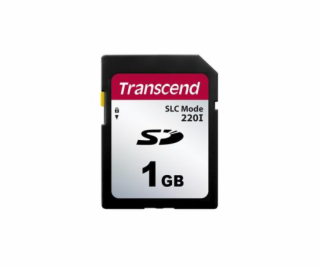 Transcend 1GB SD220I MLC průmyslová paměťová karta (SLC M...