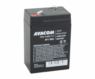 Avacom baterie 6V 5Ah F1 (PBAV-6V005-F1A)