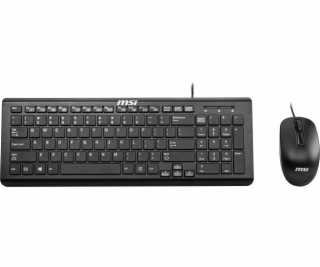 MSI SK9626M-CZ+Mouse set klávesnice s myší, USB, černá