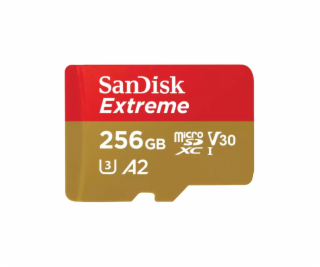 SanDisk Extreme/micro SDXC/256GB/160MBps/UHS-I U3 / Class 10