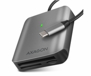 AXAGON CRE-S3C, USB-C 3.2 Gen 1 - SUPERSPEED čtečka karet...