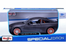 MAISTO 31246-88 BMW M4 GTS šedý vůz 1:24