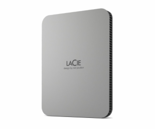 Ext. HDD LaCie Mobile Drive 4TB USB-C stříbrná