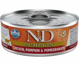 FARMINA N&D CAT CHICKEN & PUMPKIN & POMEGRANATE 70g