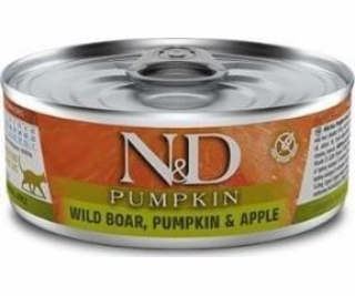 FARMINA N&D CAT BOAR & PUMPKIN & APPLE 70g