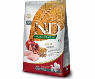 FARMINA N&D ANCESTRAL GRAIN DOG LIGHT - CHICKEN. SPELT.OA...