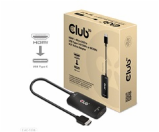 Club3D Adaptér HDMI + Micro USB na USB-C 4K120Hz/8K30Hz, ...