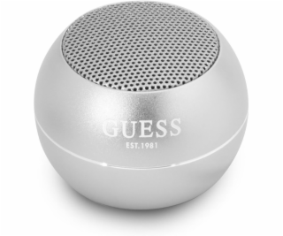 Guess Mini Bluetooth Speaker 3W 4H Silver